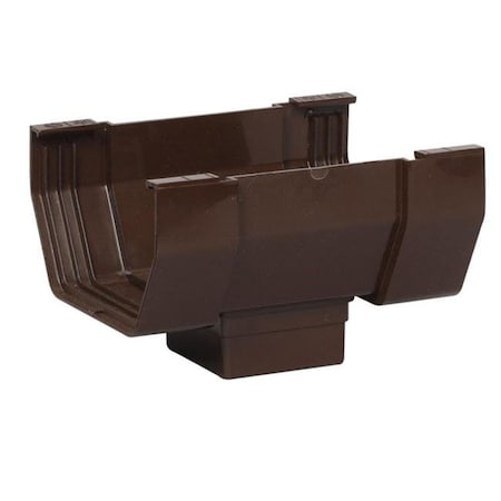 Amerimax Home Products Amerimax Home Products 268443 5 in. Center Drop Outlet; Brown 268443